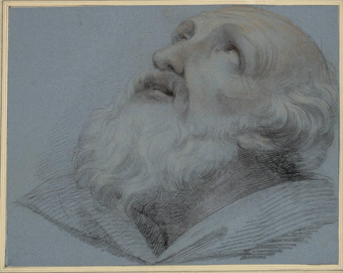 Josef Abel, Kopfstudie nach Raphael, Inv. Nr.: 4887