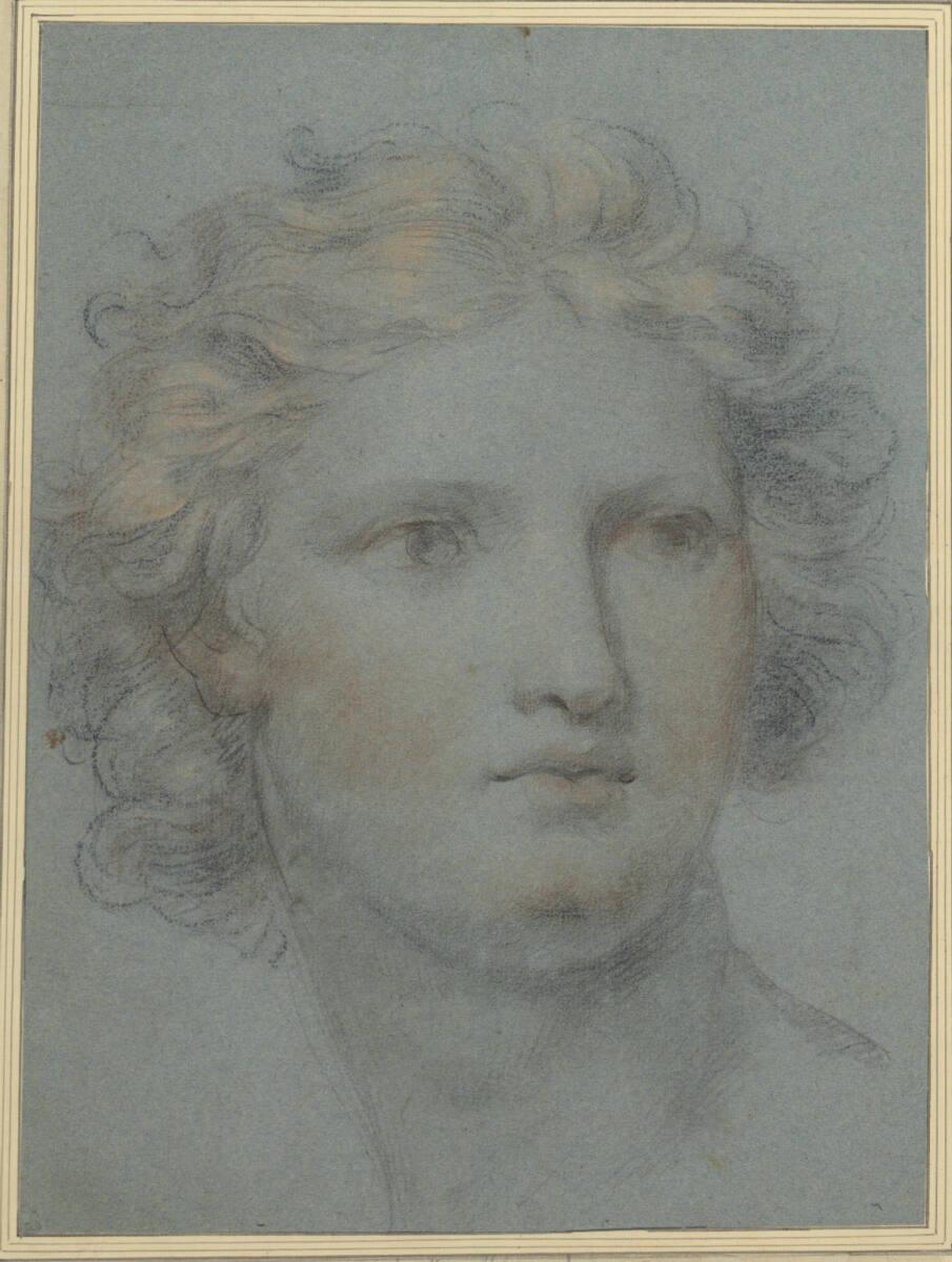 Josef Abel, Kopfstudie nach Raphael, Inv. Nr.: 4888
