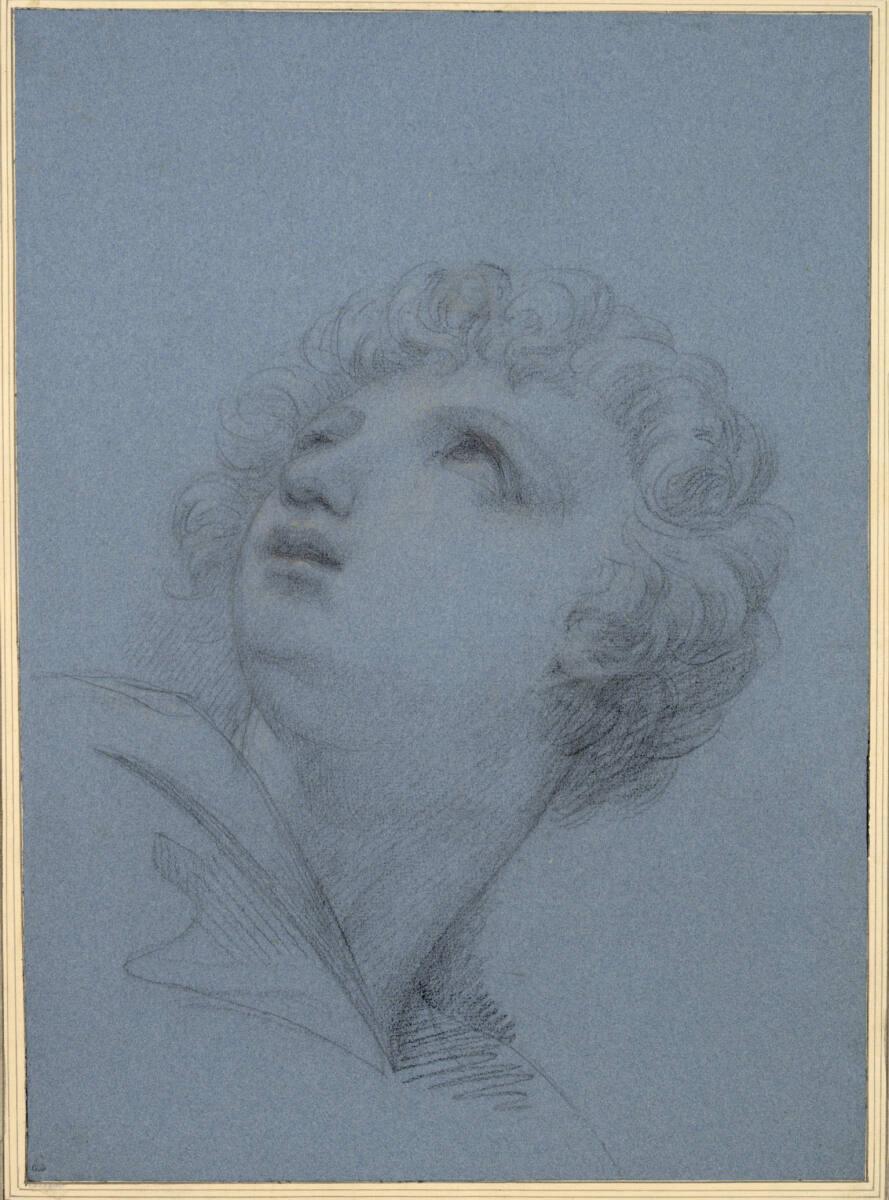 Josef Abel, Kopfstudie nach Raphael, Inv. Nr.: 4890