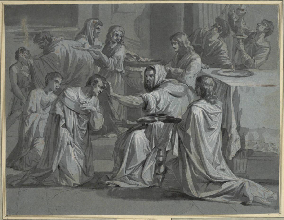 Josef Abel, Die Sakramente: Weihe, Inv. Nr.: 4894