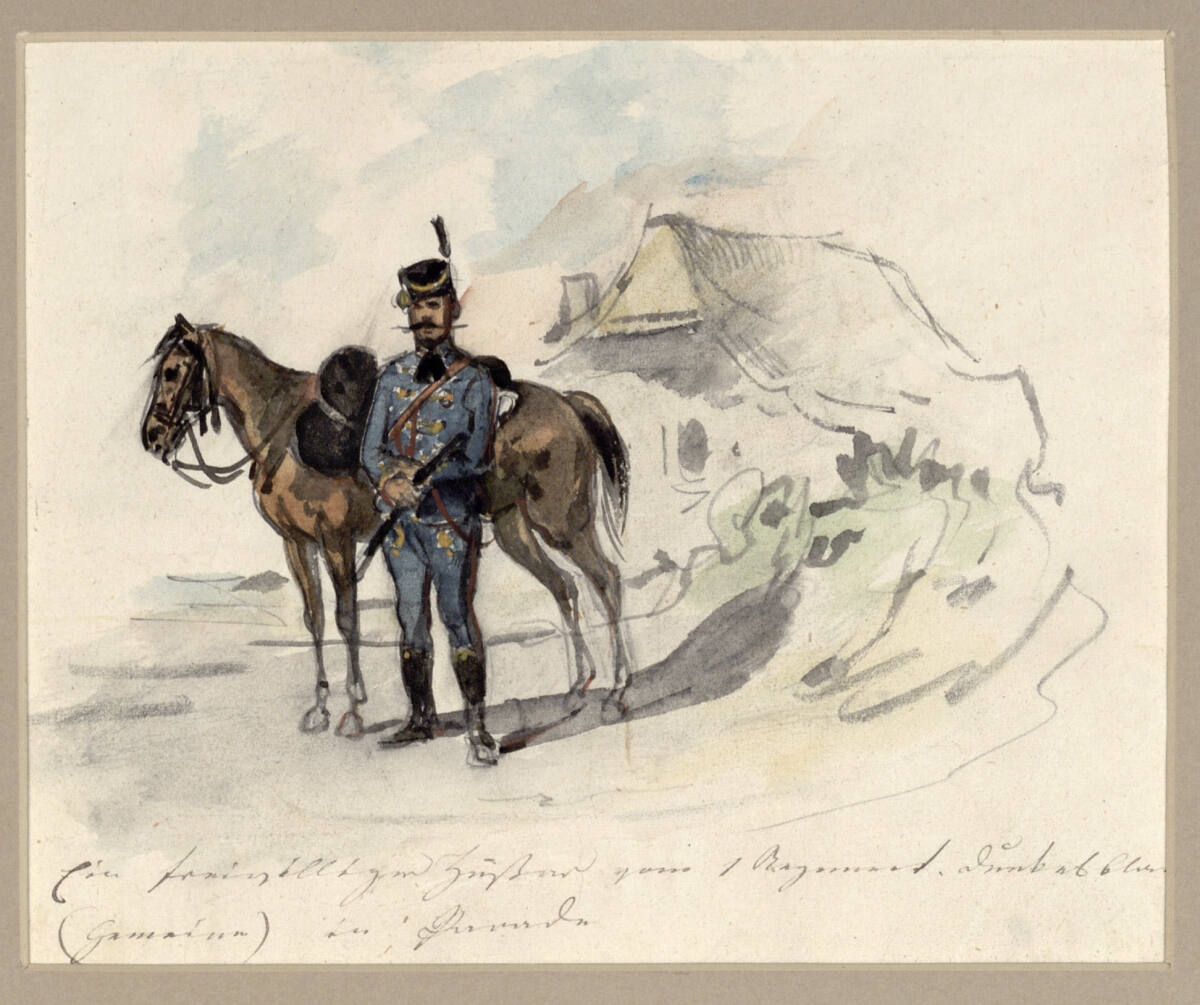 Blauer Husar, Friedrich L'Allemand