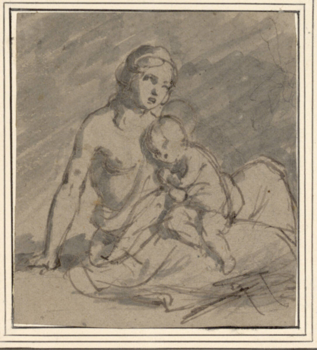 Hagar und Ismael, Friedrich von Amerling