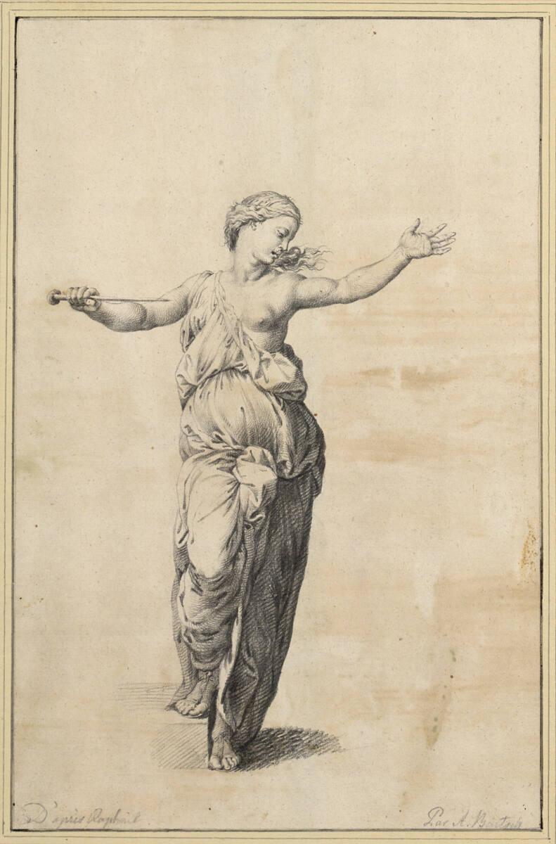 Johann Adam von Bartsch, Lucrece, Inv. Nr.: 5006