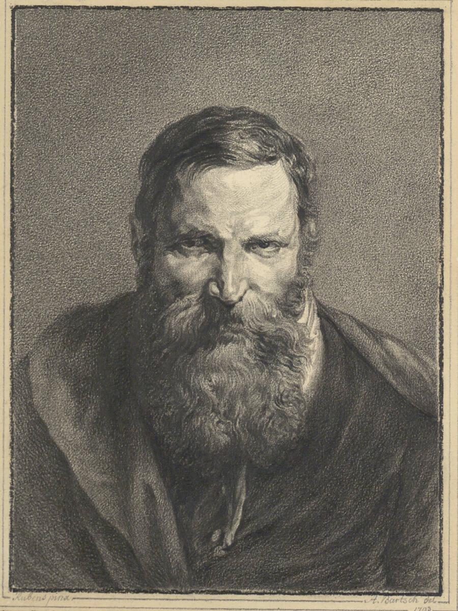 Johann Adam von Bartsch, Buste d'un Vieillard, Inv. Nr.: 5010