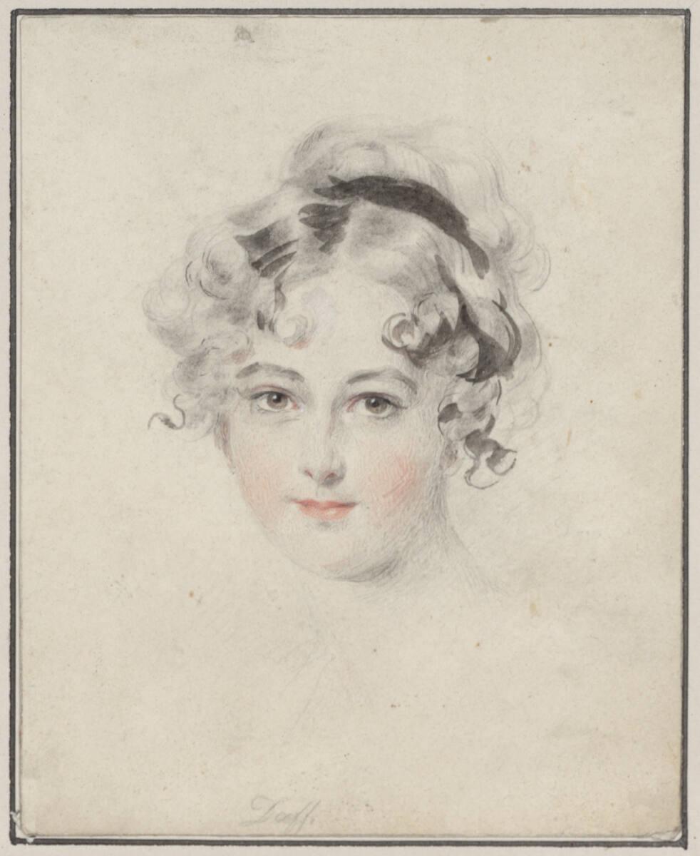 Moritz Michael Daffinger, Bildnis der Prinzessin Klementine Metternich nach Lawrence, Inv. Nr.:…