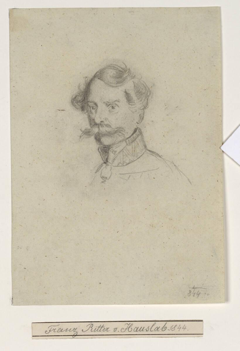 Josef Danhauser, Franz Ritter von Hauslab, Inv. Nr.: 5132