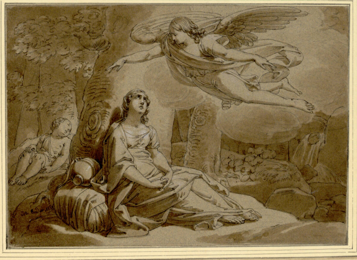 Hagars Erscheinung, Johann Ender, 1818