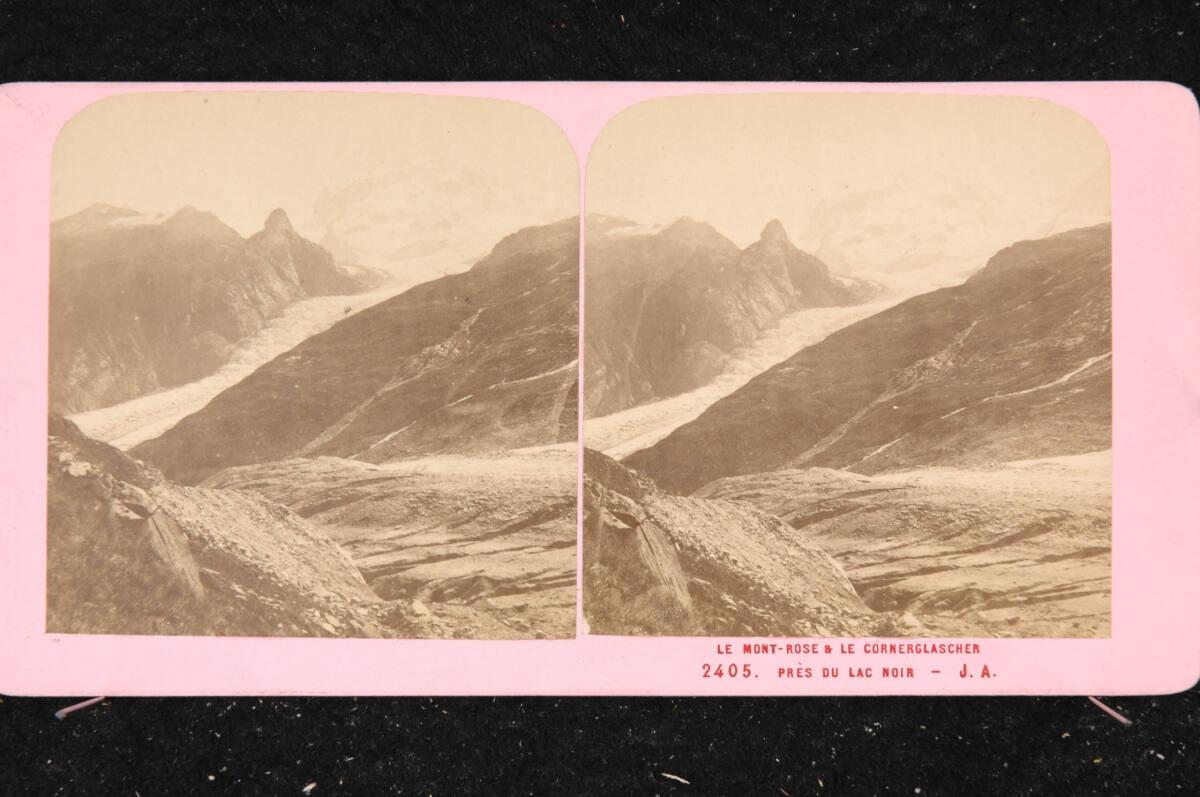 Jean Andrieu, Monte Rosa und Gornergletscher, Inv. Nr.: FotoGLV2000/18707
