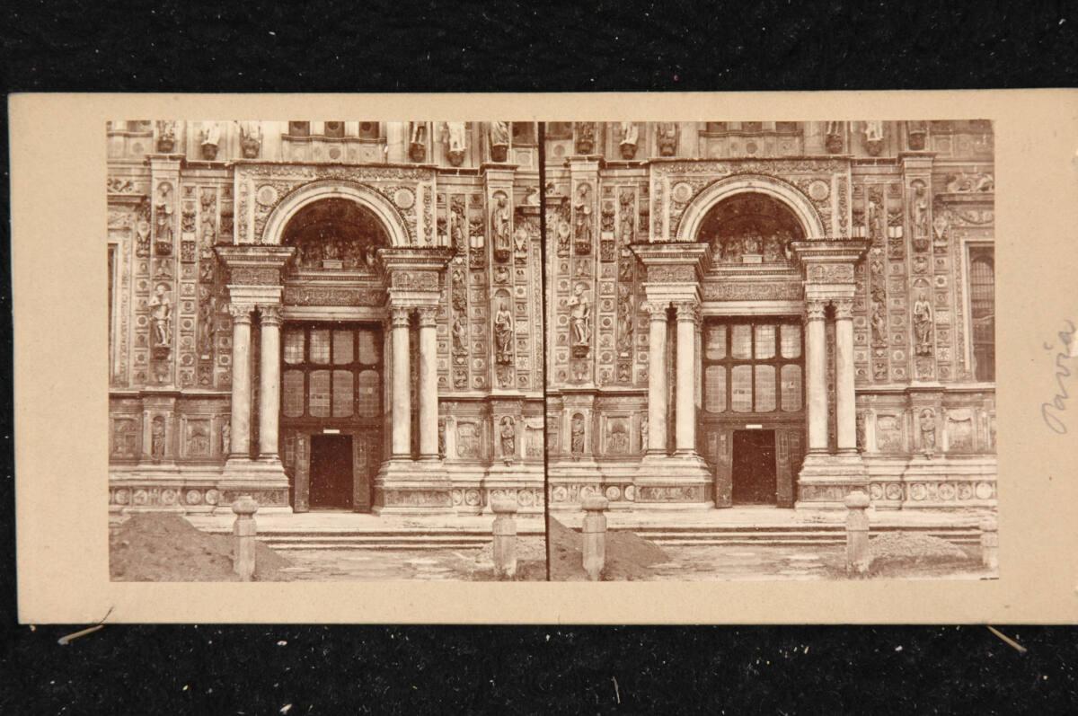 Anonym, Marmornes Hauptportal der Certosa di Pavia, Inv. Nr.: FotoGLV2000/18996