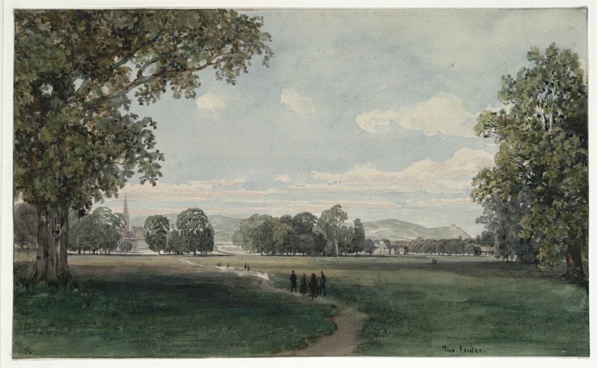 Thomas Ender, Prateransicht, Inv. Nr.: 5186