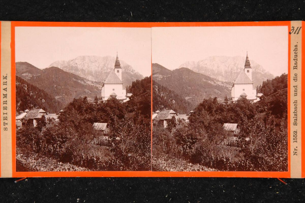 Alois Beer, Steiermark, Sulzbach und die Raducha, Inv. Nr.: FotoGLV2000/19288