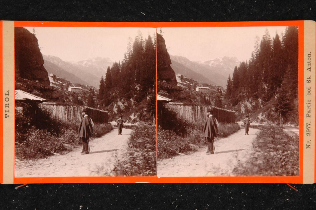 Alois Beer, Tirol, Partie bei St. Anton, Inv. Nr.: FotoGLV2000/19299