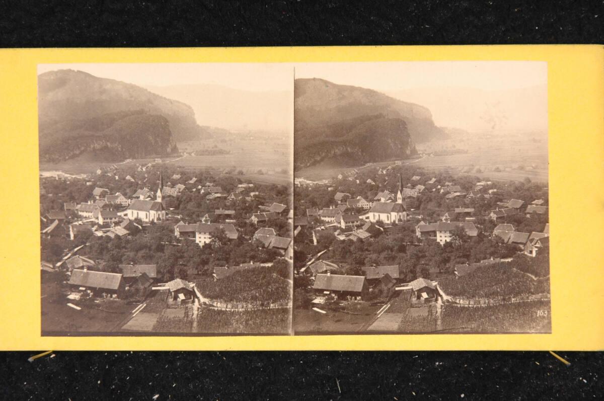 Jacques Joseph Athanase Clouzard, Panorama bis zu den Appenzelleralpen, von Götzis aus gesehen,…