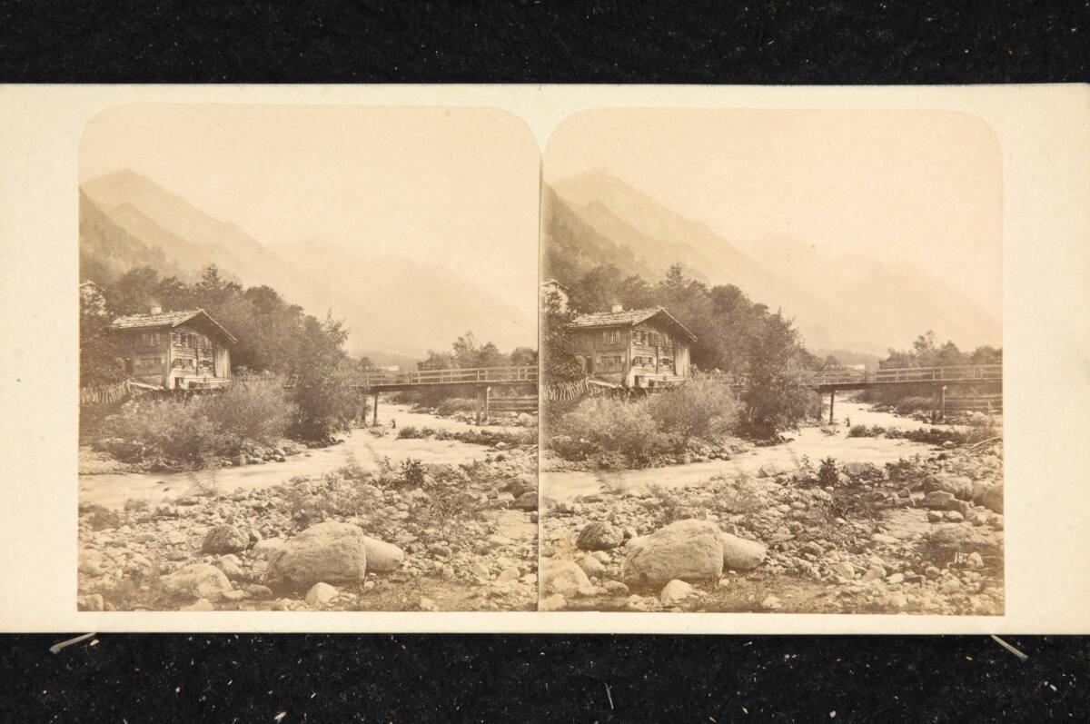 Jacques Joseph Athanase Clouzard, Der Alfensbach bei Dalaas in Vorarlberg, Inv. Nr.: FotoGLV200…