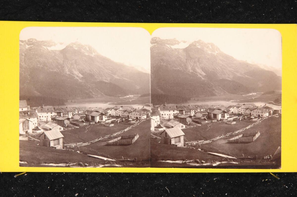 Jacques Joseph Athanase Clouzard, Panorama von St. Moritz, Bäder und Piz Surlei, Inv. Nr.: Foto…