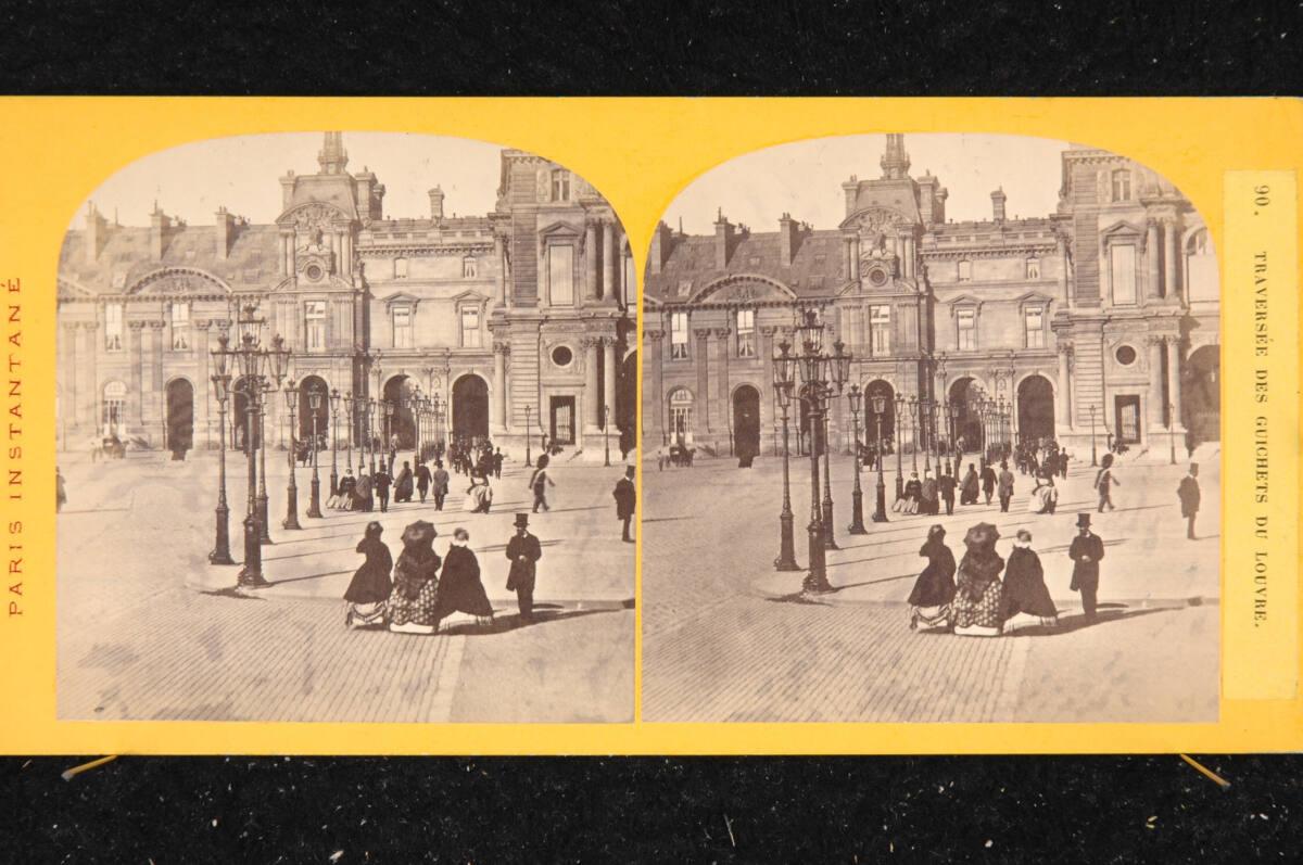 Pierre Eleonor Ernest Lamy, Paris: Louvre, Le Pavillon Lesdiguières, Inv. Nr.: FotoGLV2000/2291…
