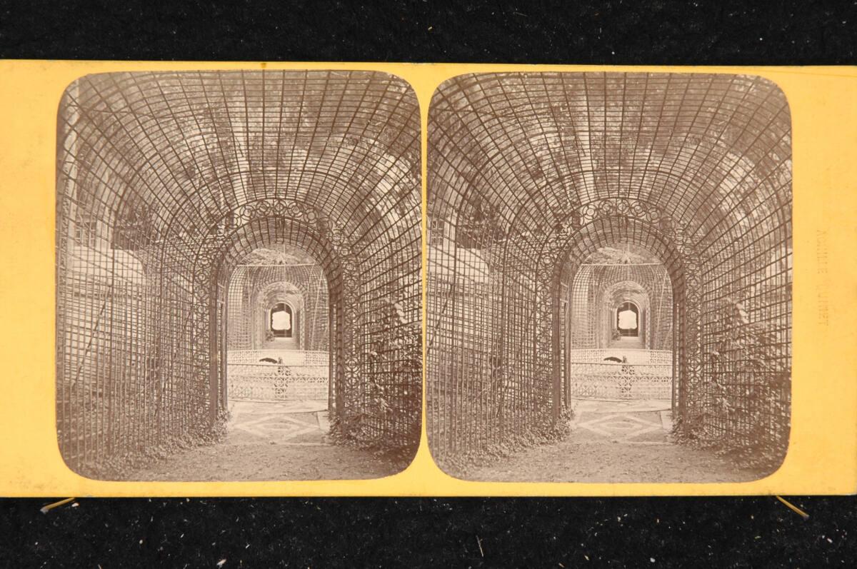 Louis Emmanuel Alexandre Quinet, Schwetzinger Schlossgarten (Das Vogelhaus), Inv. Nr.: FotoGLV2…