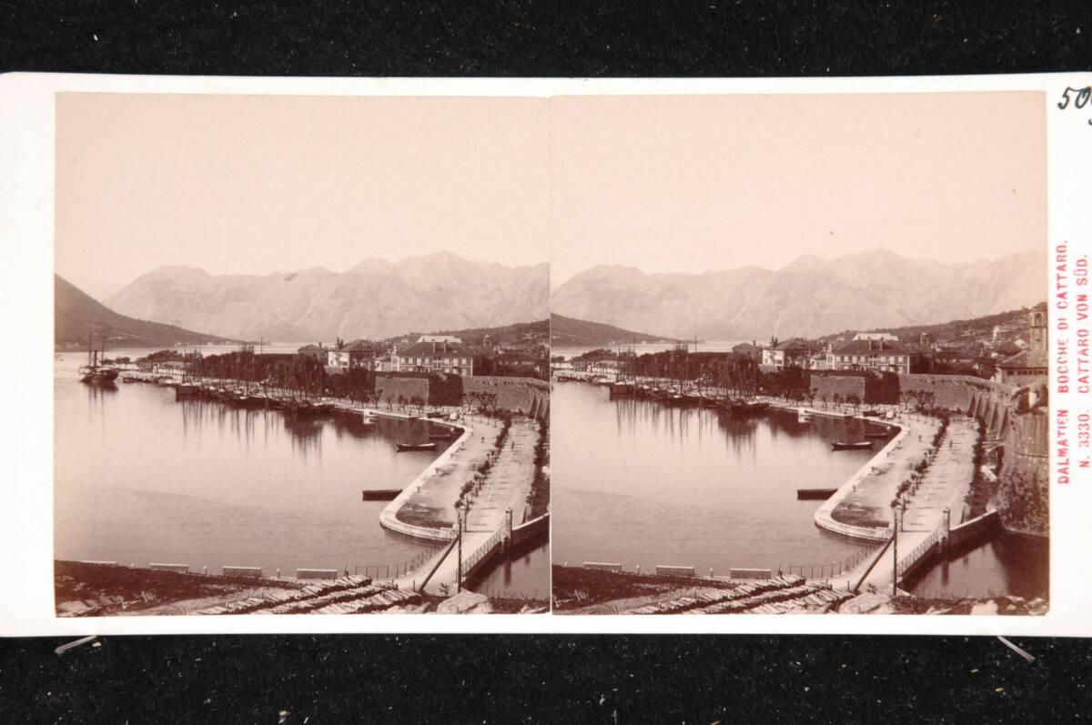 Alois Beer, Dalmatien, Bocche di Cattaro, Cattaro von Süd, Inv. Nr.: FotoGLV2000/24274