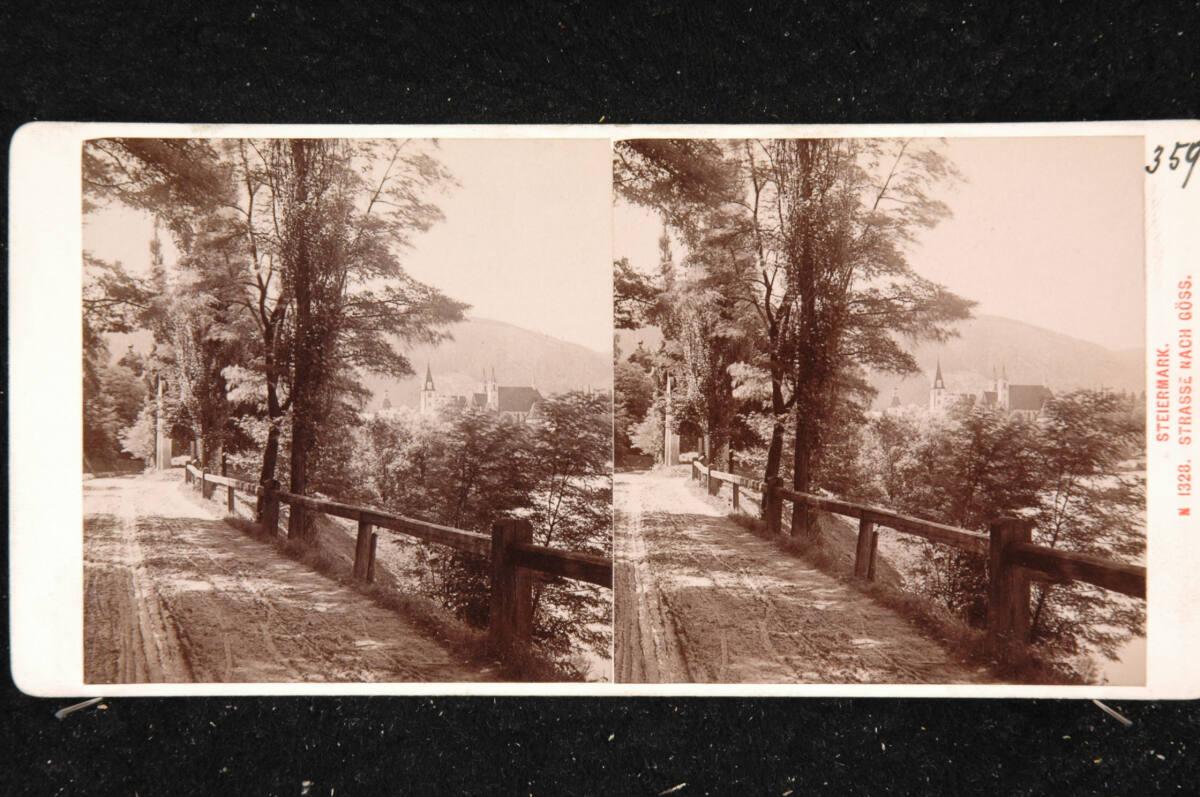 Alois Beer, Steiermark, Straße nach Göss, Inv. Nr.: FotoGLV2000/17464