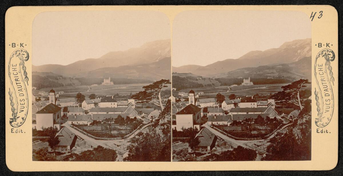 Reichenau an der Rax mit Blick auf die 1870-1872 für Erzherzog Karl Ludwig nach Plänen von Hein…