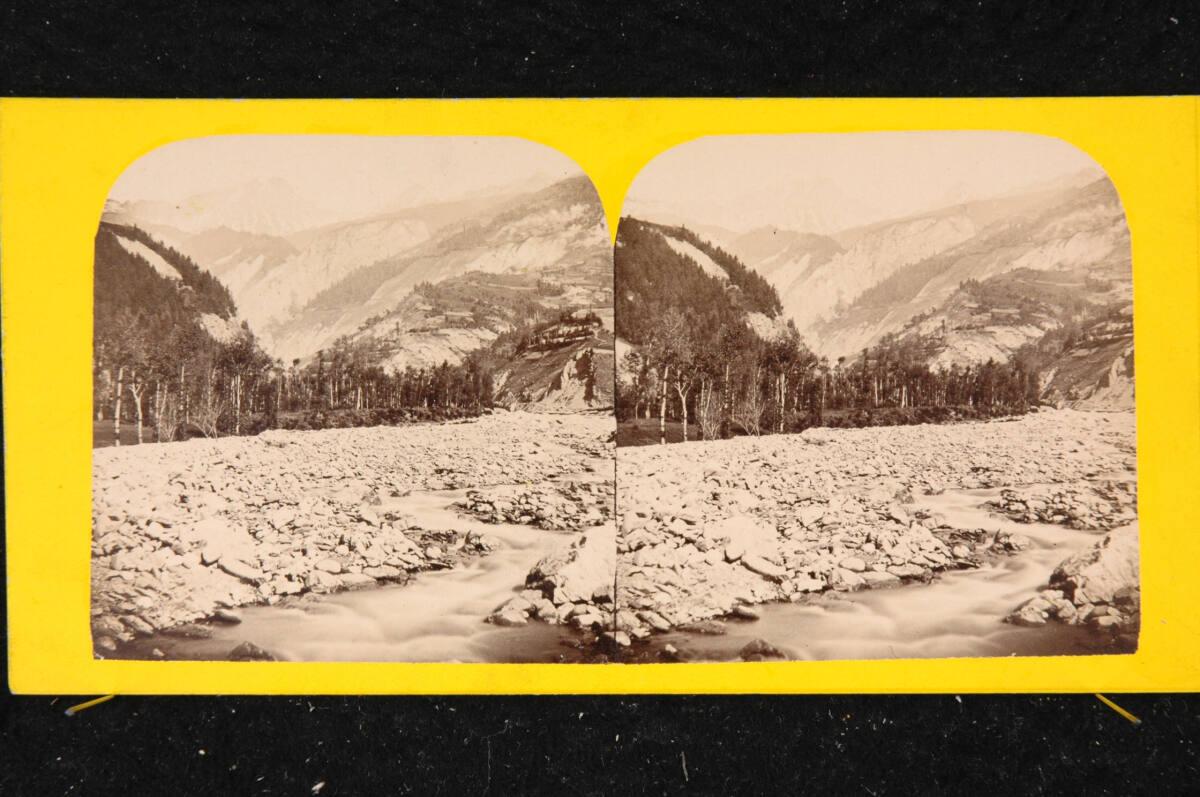Anonym, Landschaft mit befestigtem Gebirgsbach, Inv. Nr.: FotoGLV2000/18443