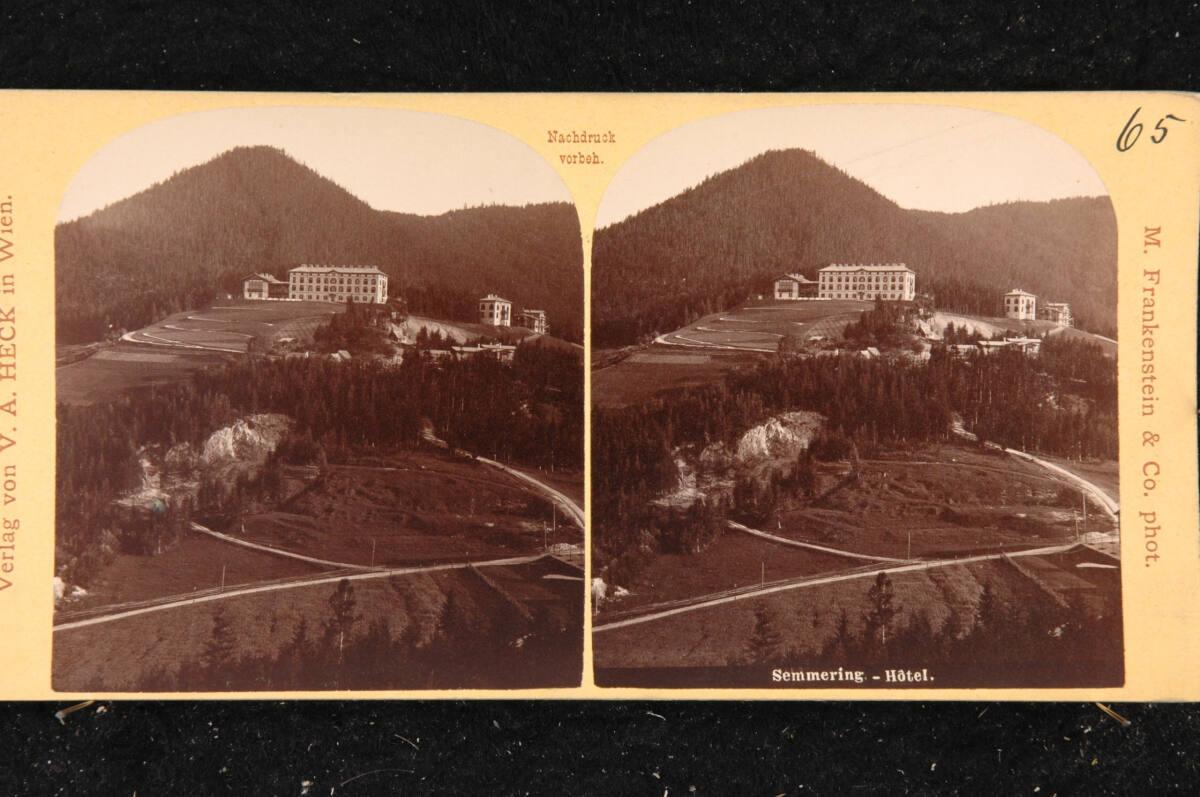 Michael Frankenstein, Semmeringhotel, Inv. Nr.: FotoGLV2000/17438
