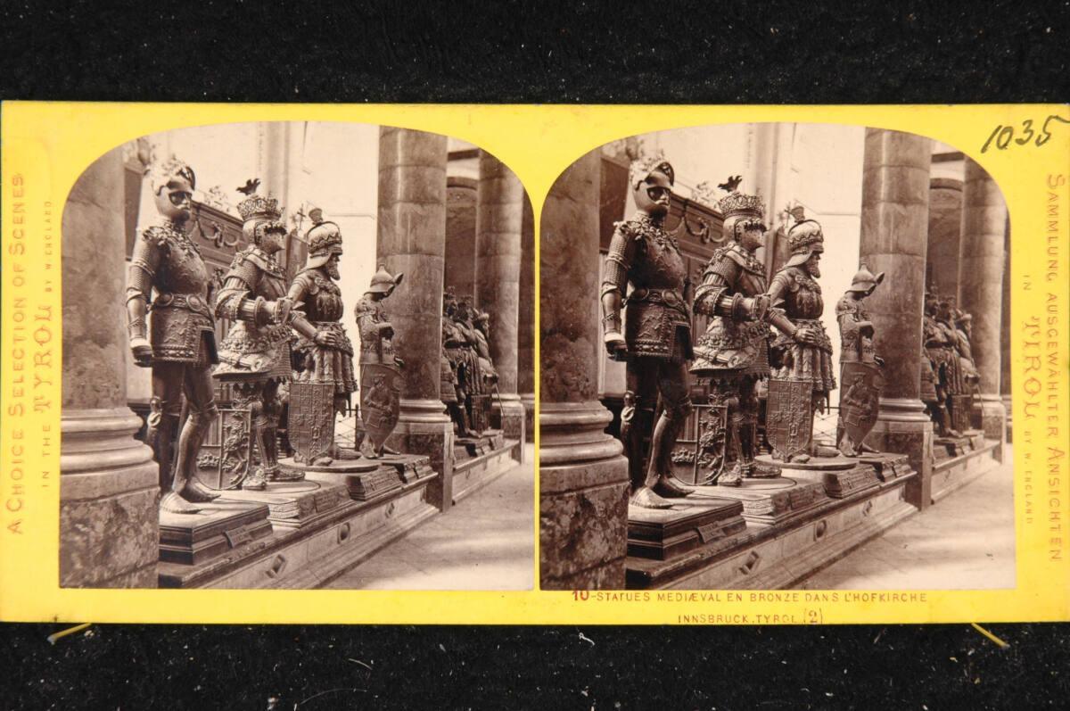 William England, Bronzestatuen am Maximiliansgrab in der Hofkirche zu Innsbruck, Inv. Nr.: Foto…