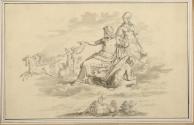 Josef von Führich, Jupiter, Minerva, Apollo, Inv. Nr.: 5281
