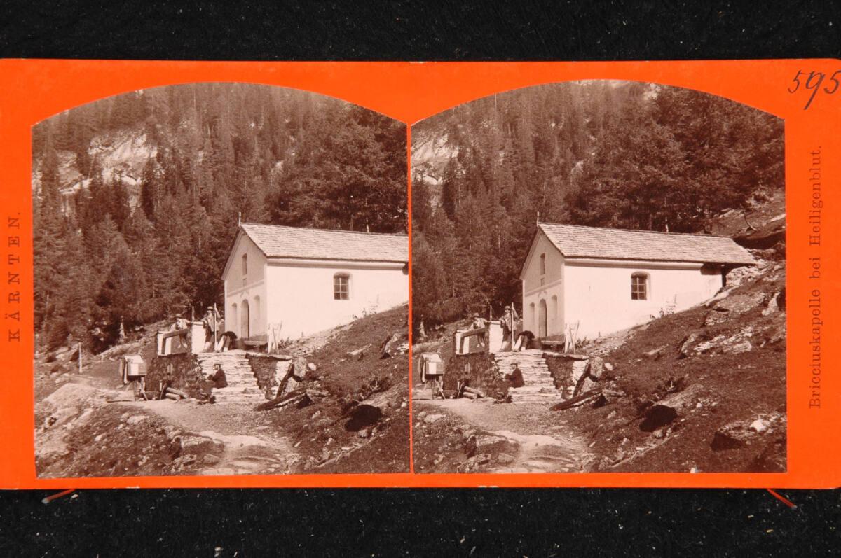 Alois Beer, Kärnten, Bricciuskapelle bei Heiligenblut, Inv. Nr.: FotoGLV2000/19340