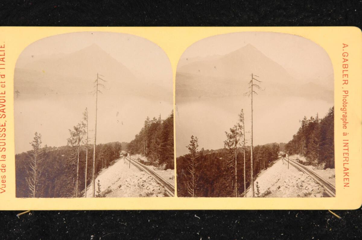 Johann Adam Gabler, Stück der Beatenberg-Bahn, Inv. Nr.: FotoGLV2000/19385