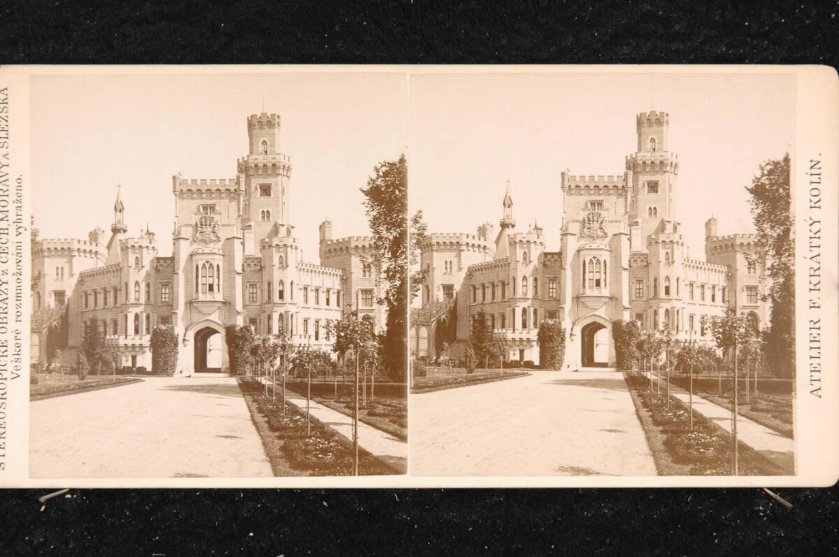 František Krátký, Schloss Frauenberg (bis 1912 Podhrad, heute: Hluboká nad Vltavou) in Böhmen: …