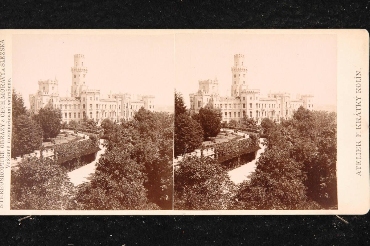 František Krátký, Schloss Frauenberg (bis 1912 Podhrad, heute: Hluboká nad Vltavou) in Böhmen, …