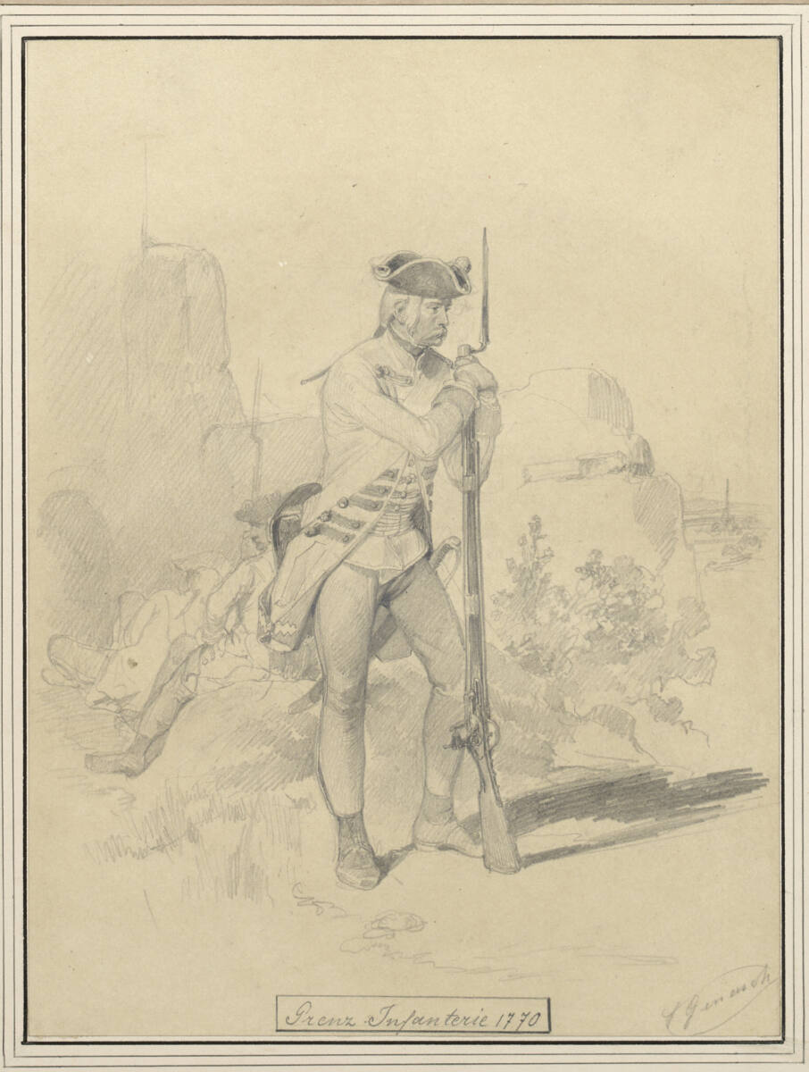 Grenzinfanterie, Franz Gerasch, 1849–1856