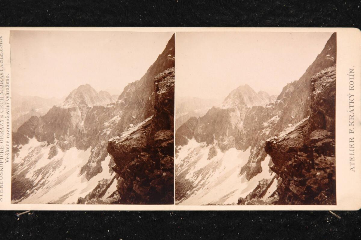 František Krátký, Zilunfahsy (?) Joch in der Tatra, Inv. Nr.: FotoGLV2000/21337