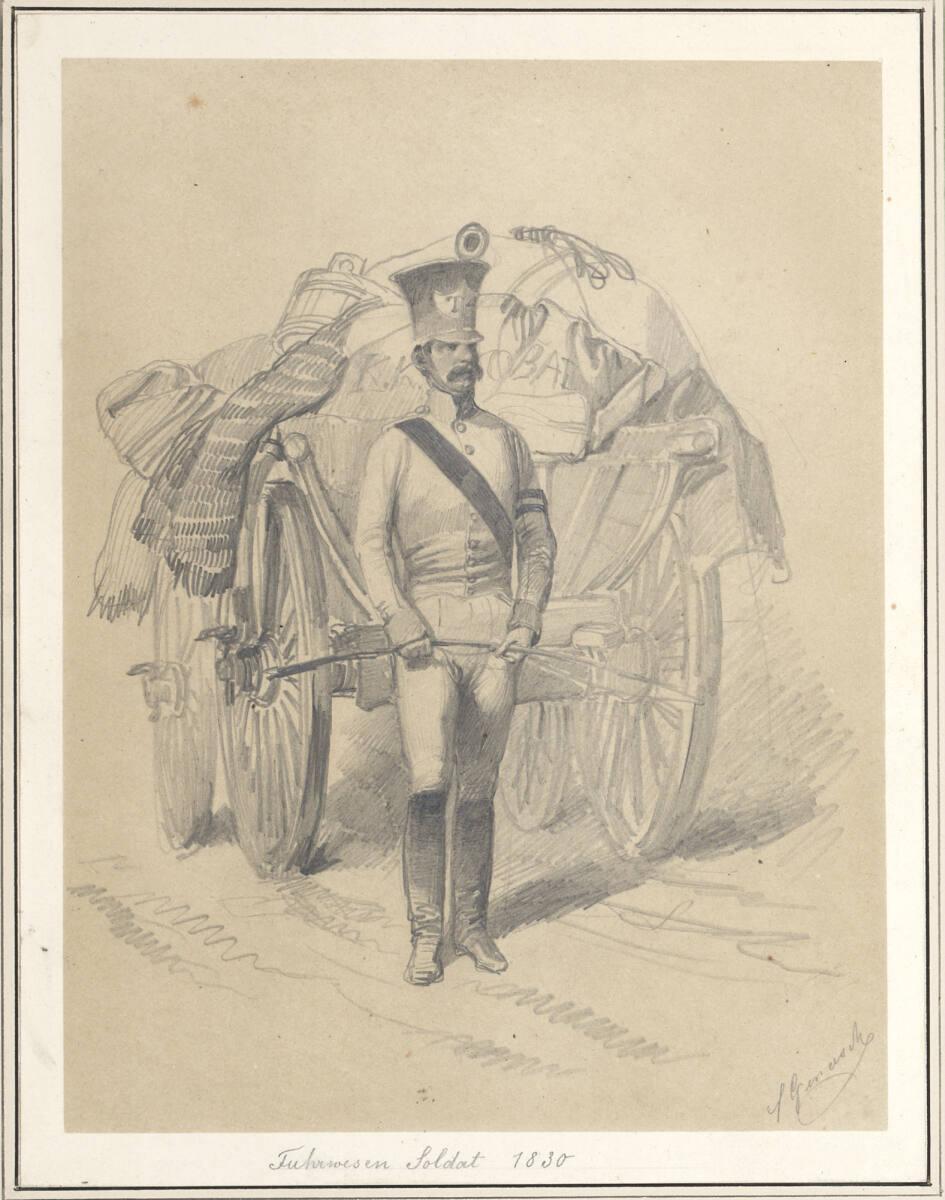 Franz Gerasch, Fuhrwesensoldat, Inv. Nr.: 5332