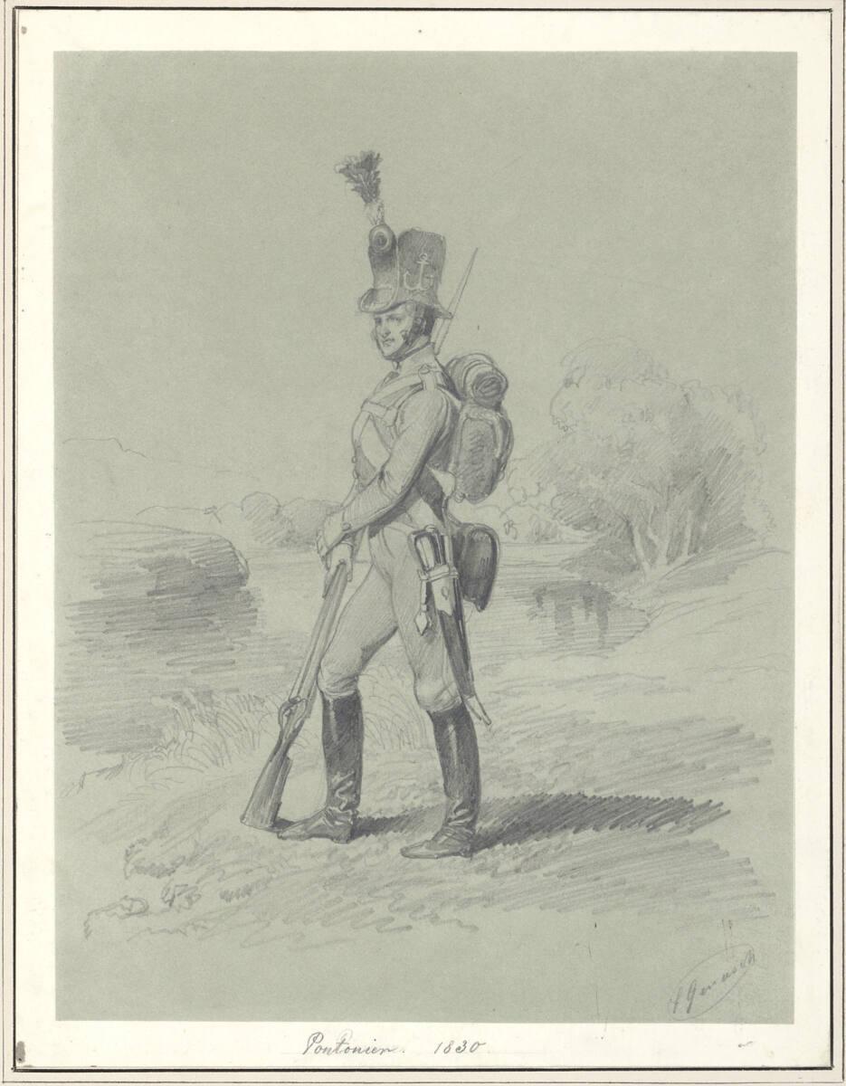 Franz Gerasch, Pontonier, Inv. Nr.: 5333