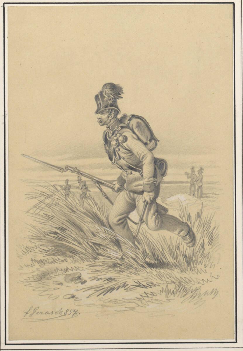 Franz Gerasch, Jäger, Inv. Nr.: 5341
