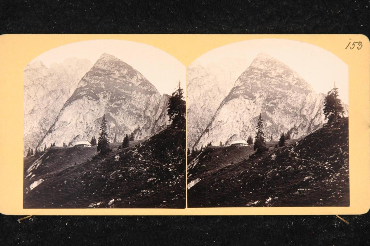 Louis Hardtmuth, Zwieselalpe / (mit Donnerkogeln), Inv. Nr.: FotoGLV2000/17526