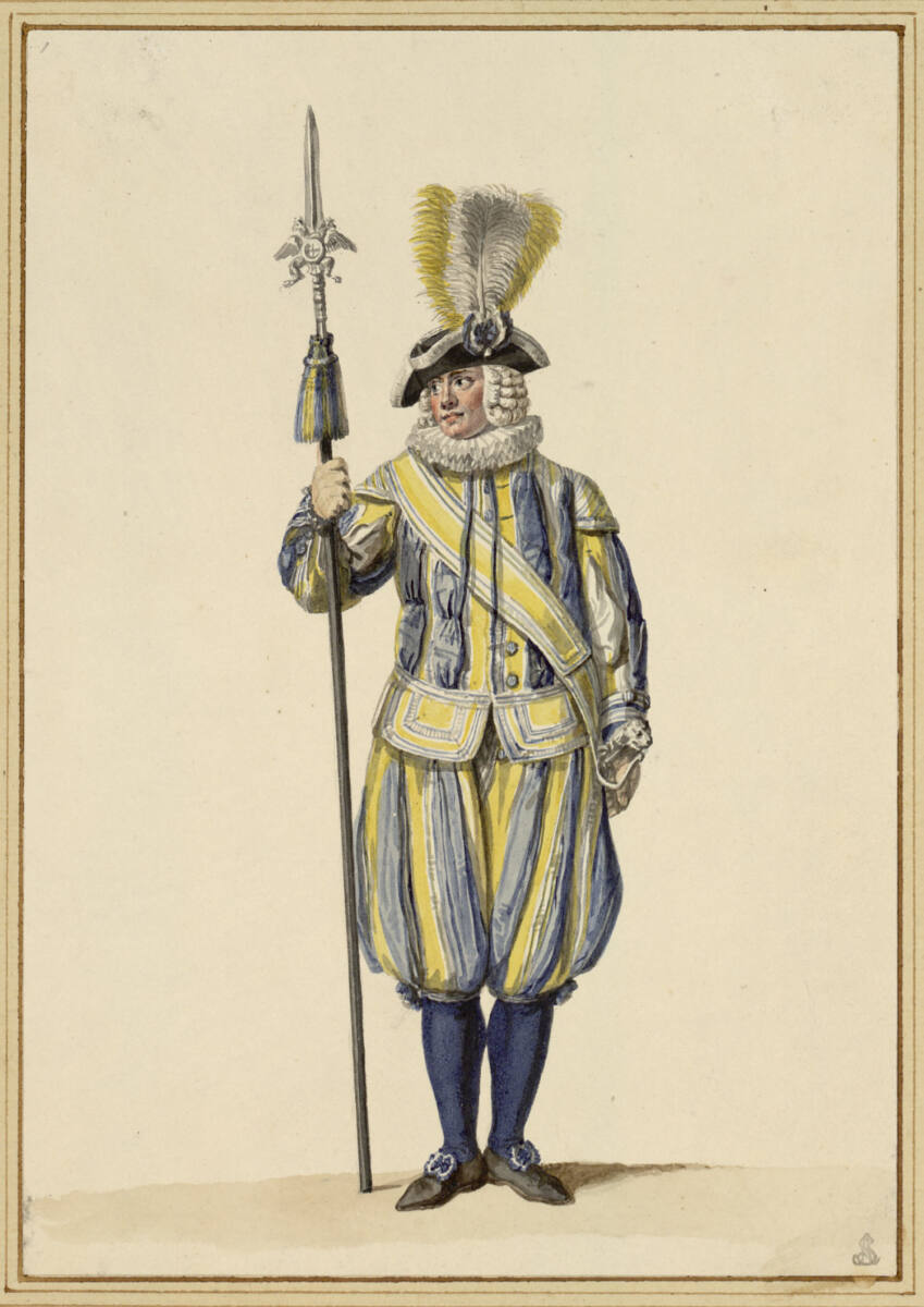 "Schweizer in Staatsuniform", Samuel Gränicher, 1806-07
