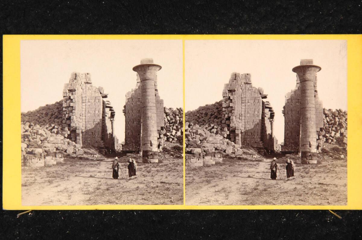 Frank Mason Good, Karnak, Hof des grossen Tempel, Inv. Nr.: FotoGLV2000/18000