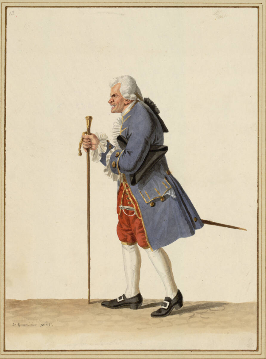 "Ein alter Geschäftsmann", Samuel Gränicher, 1806-07