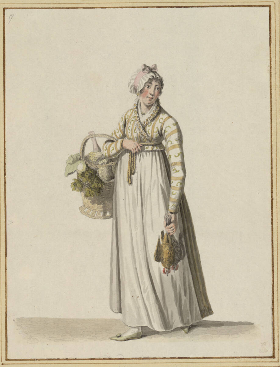 "Dresdner Köchin", Samuel Gränicher, 1806-07