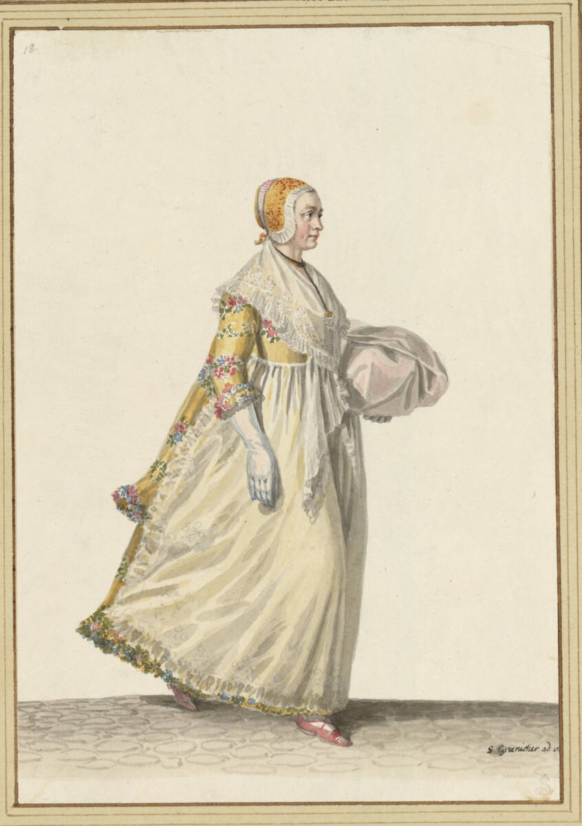 "Dresdner Hebamme", Samuel Gränicher, 1806-07