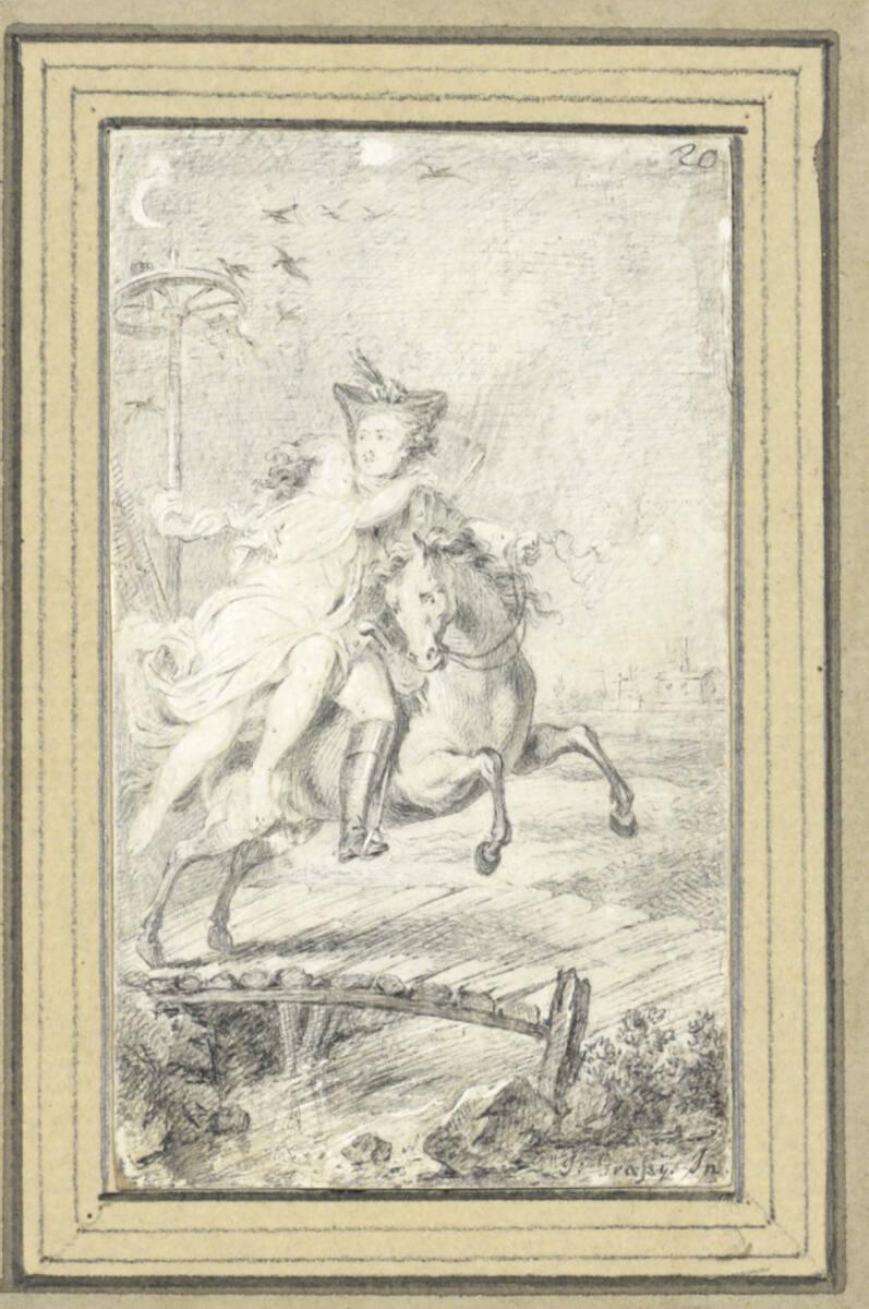 Josef Grassi, Lenores Ritt, Inv. Nr.: 5391