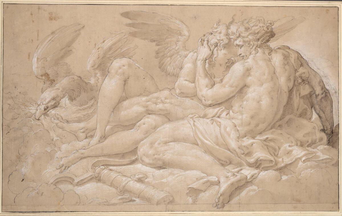 Nicolò dell’ Abate, Jupiter und Amor, Inv. Nr.: 416