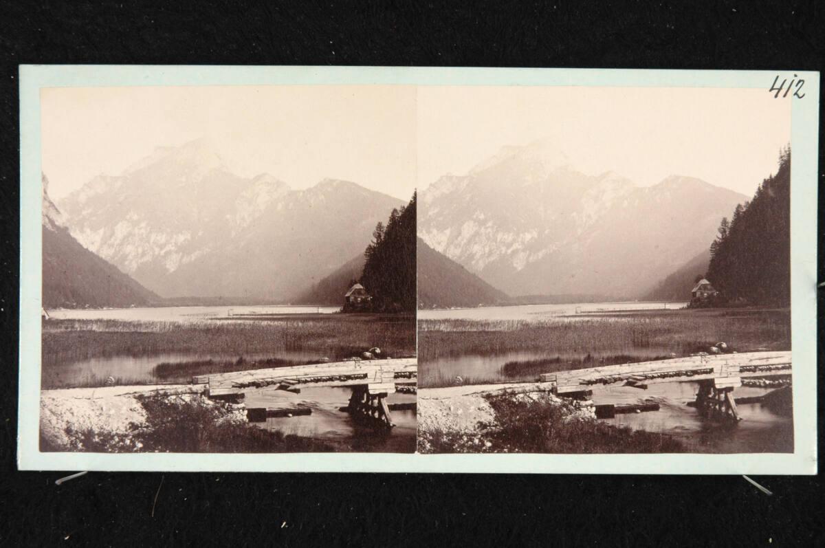 Johann Baptist Reiner, Leopoldsteinersee bei Eisenerz, Steiermark, Inv. Nr.: FotoGLV2000/18551