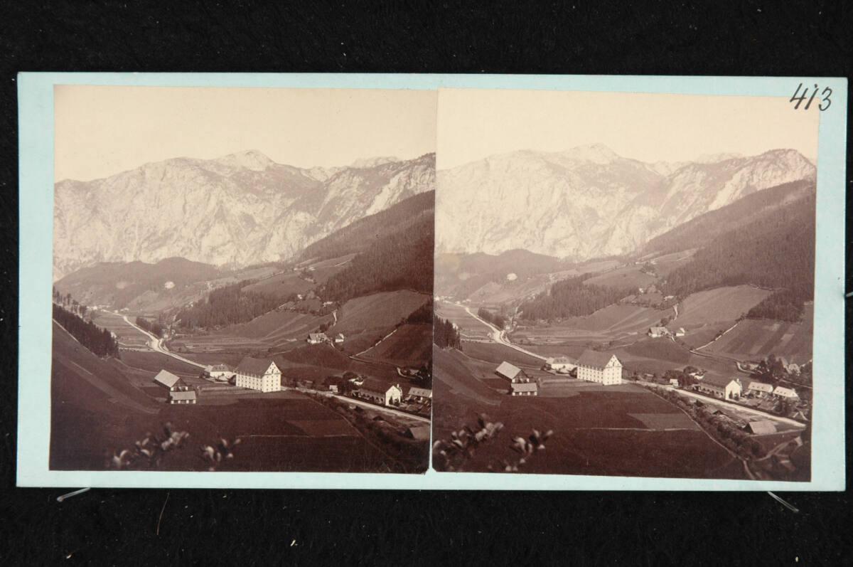 Johann Baptist Reiner, Die Seemauer bei Eisenerz, Steiermark, Inv. Nr.: FotoGLV2000/18552