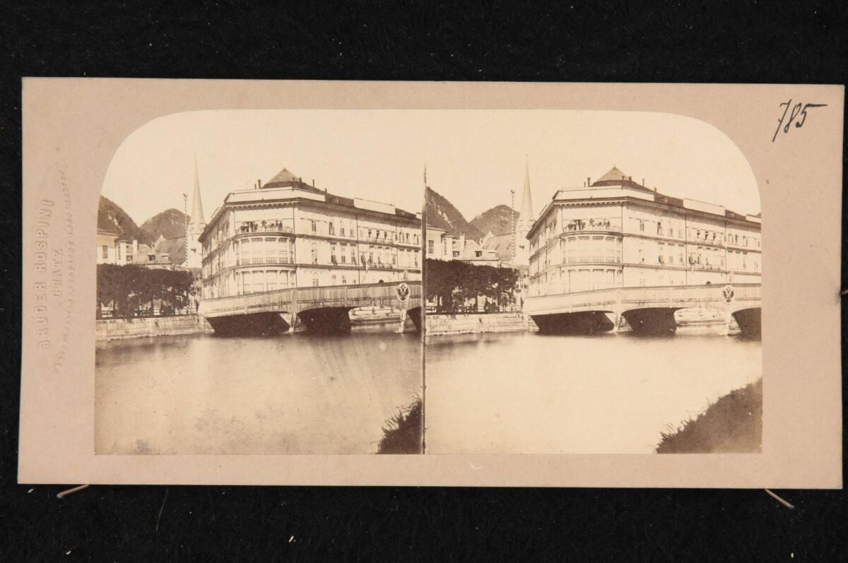 Carl Joseph Rospini, Hotel zur Kaiserin v. Österreich in Ischl, Inv. Nr.: FotoGLV2000/19646