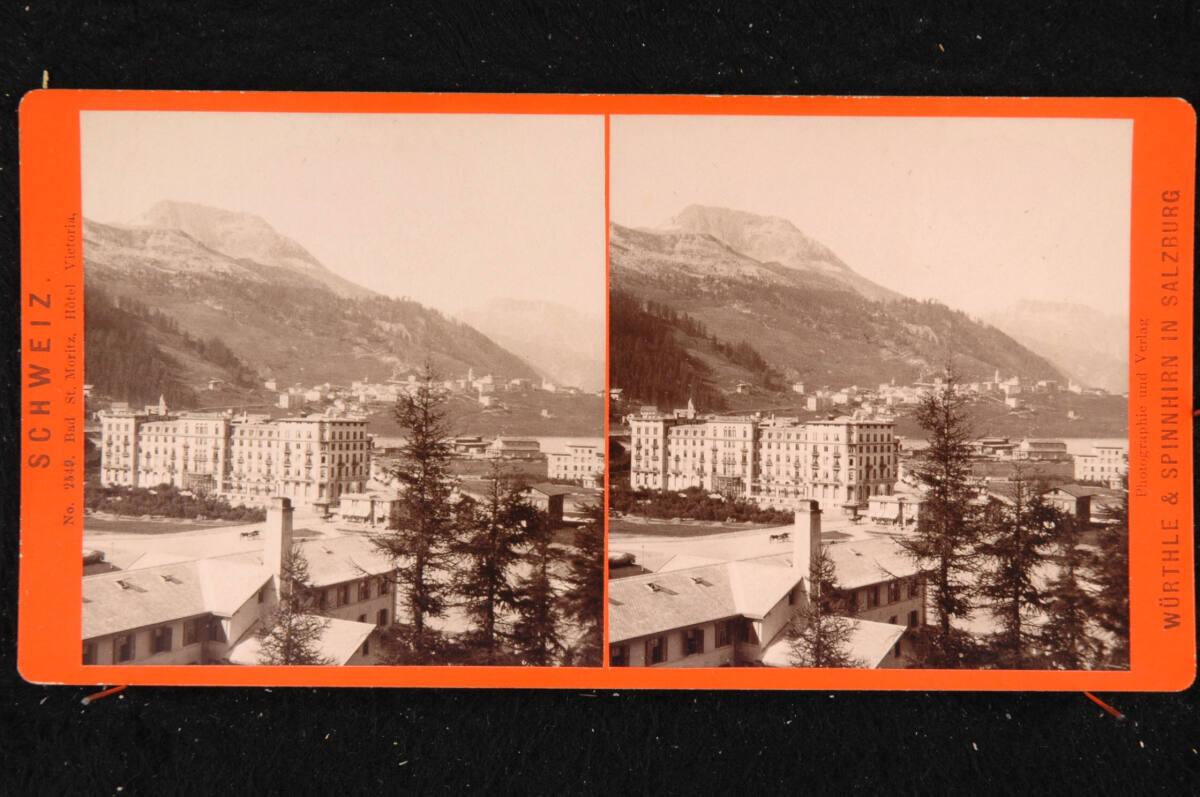 Friedrich Würthle, Würthle & Spinnhirn, Schweiz, Bad St. Moritz, Hôtel Victoria, Inv. Nr.: Foto…