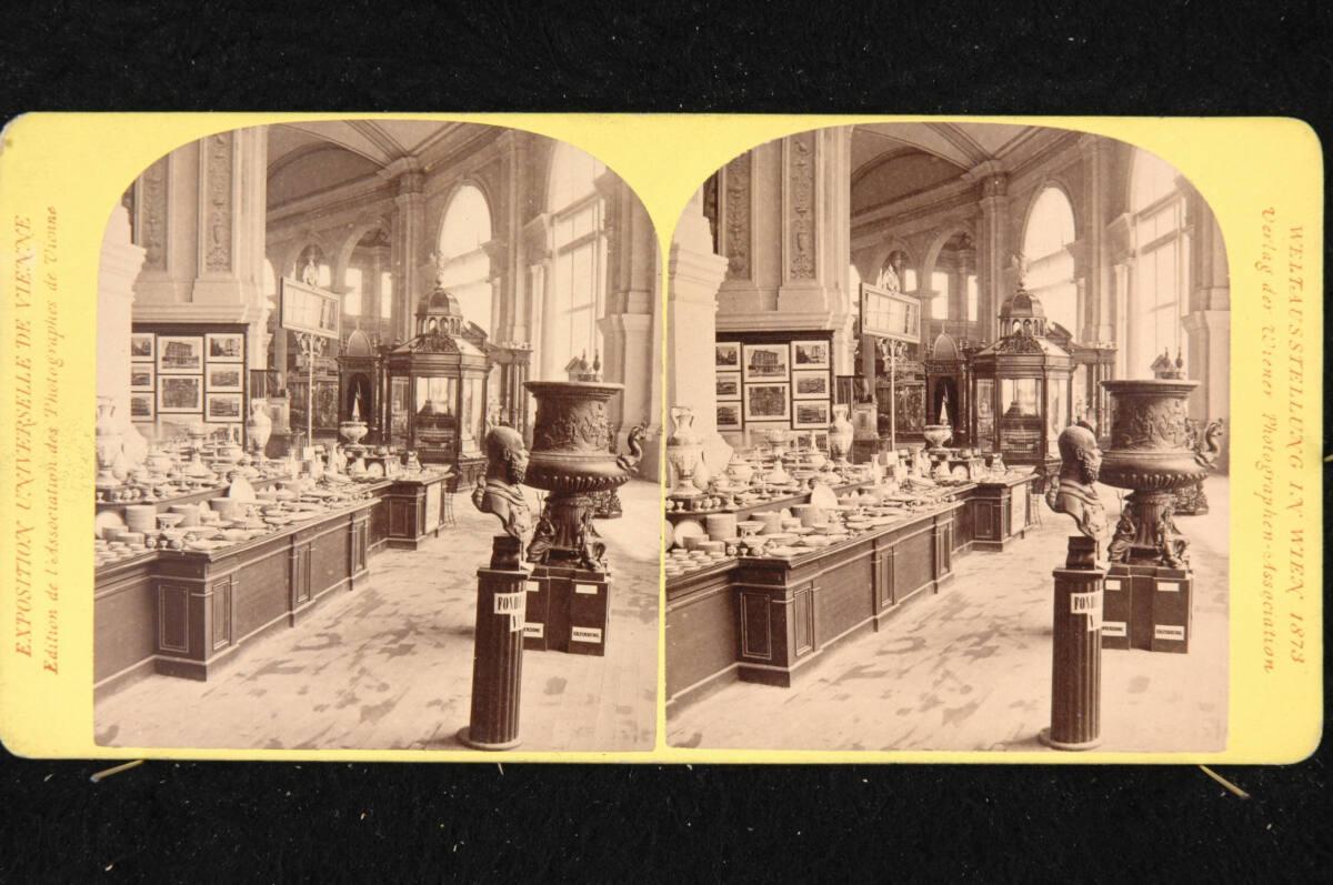 Wiener Photographen-Association, Wiener Weltausstellung von 1873: Inneres der Rotunde, Inv. Nr.…